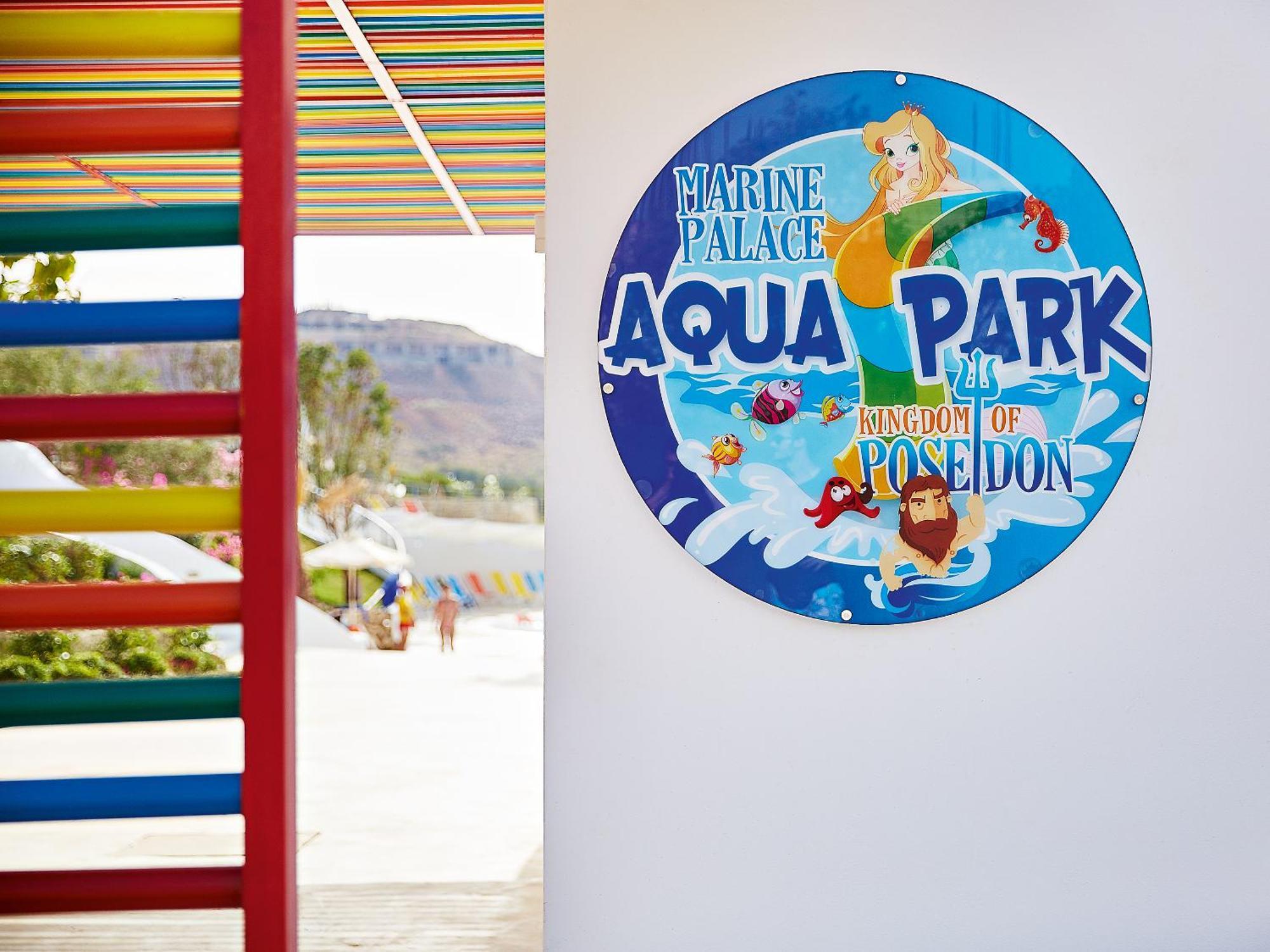 Grecotel Marine Palace & Aqua Park 罗希姆诺 外观 照片