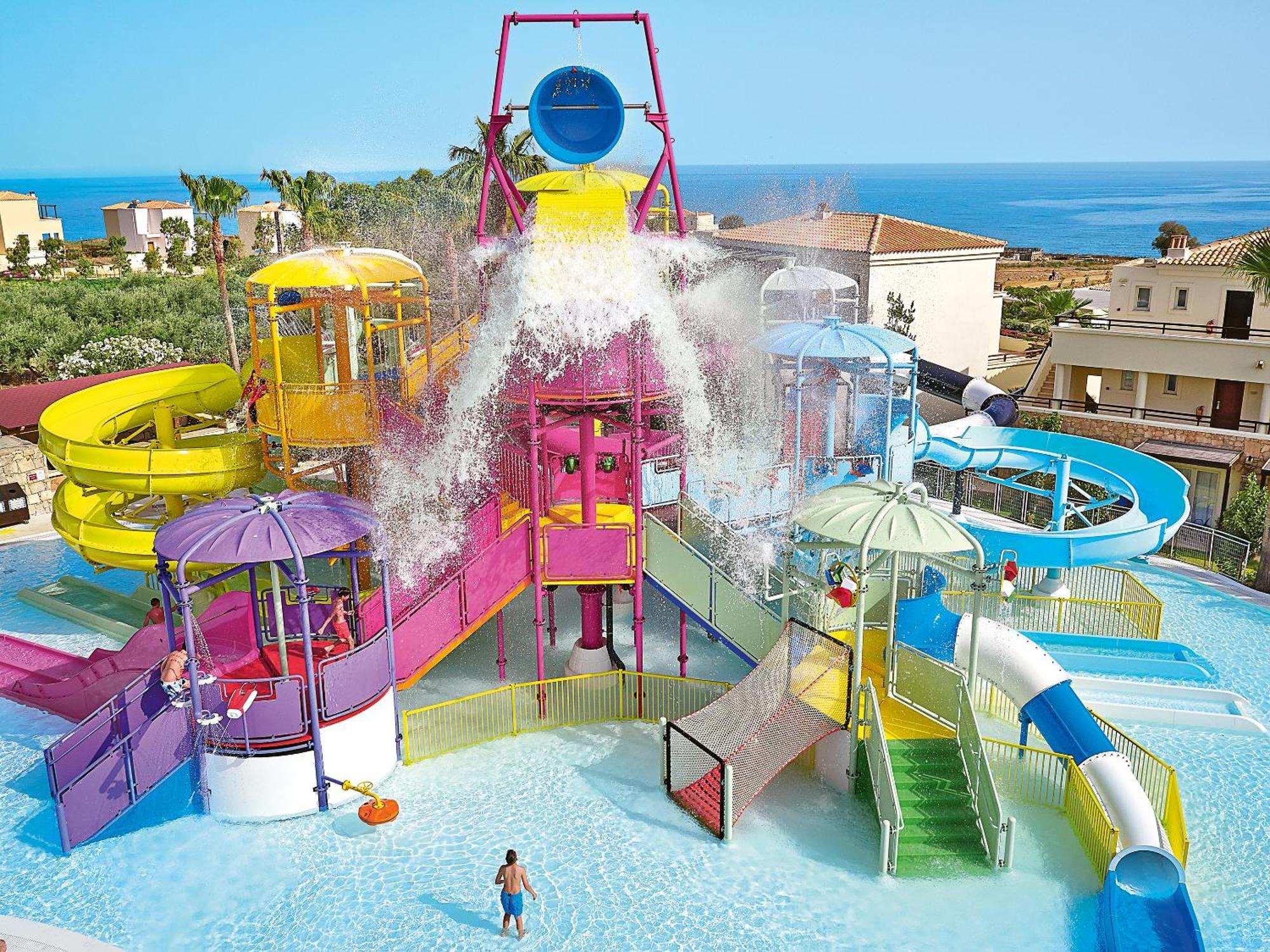 Grecotel Marine Palace & Aqua Park 罗希姆诺 外观 照片