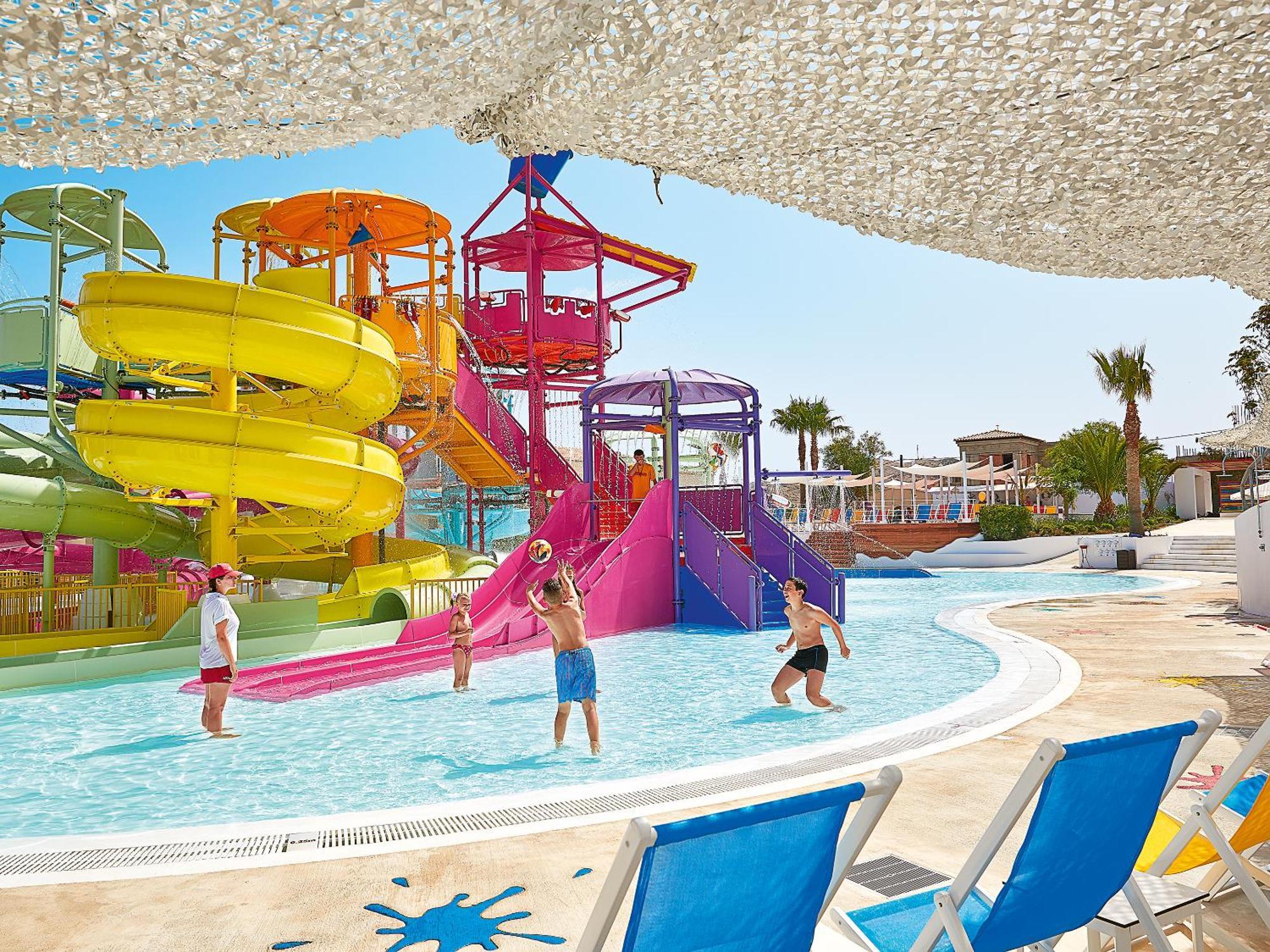 Grecotel Marine Palace & Aqua Park 罗希姆诺 外观 照片