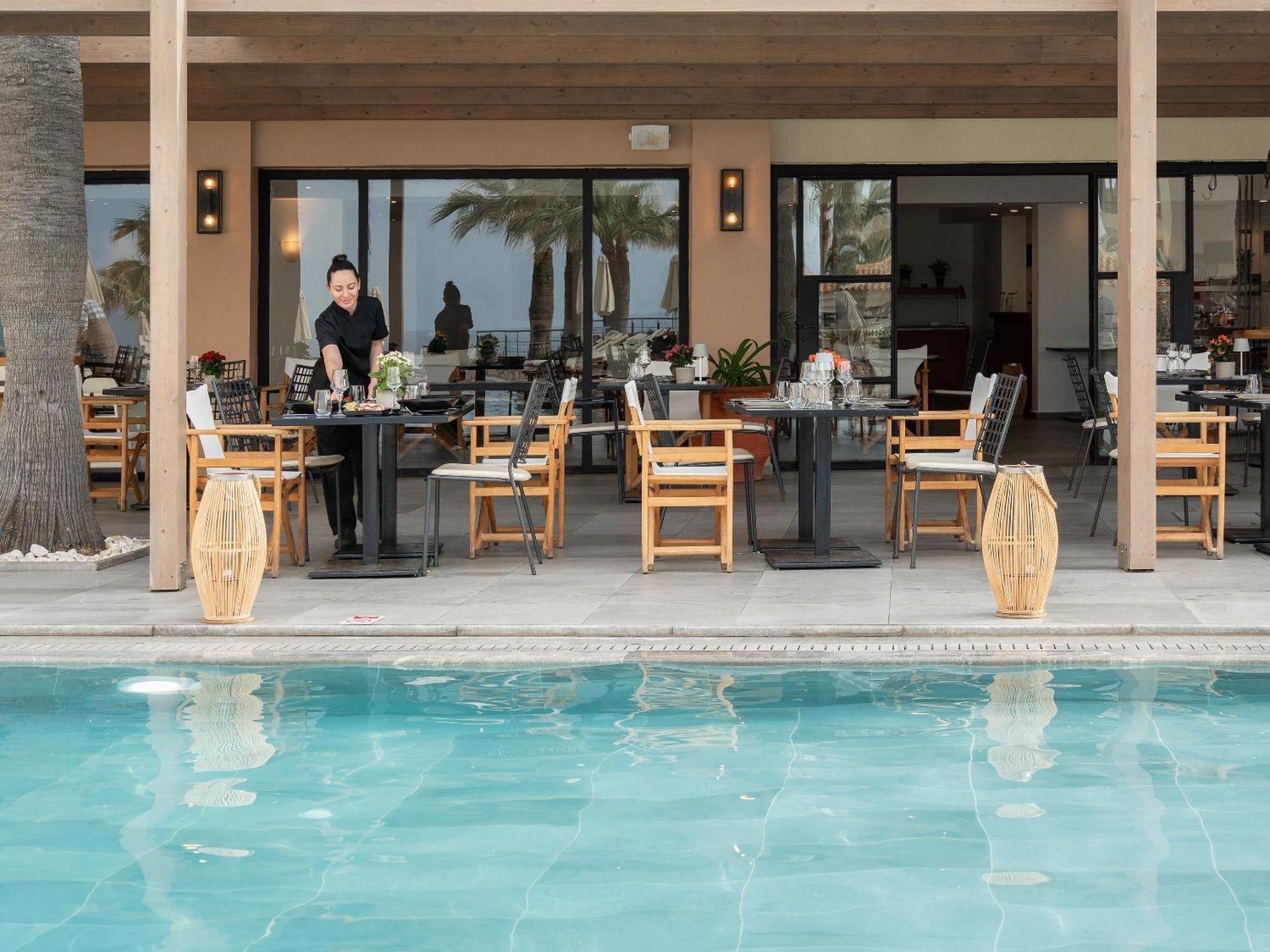 Grecotel Marine Palace & Aqua Park 罗希姆诺 外观 照片