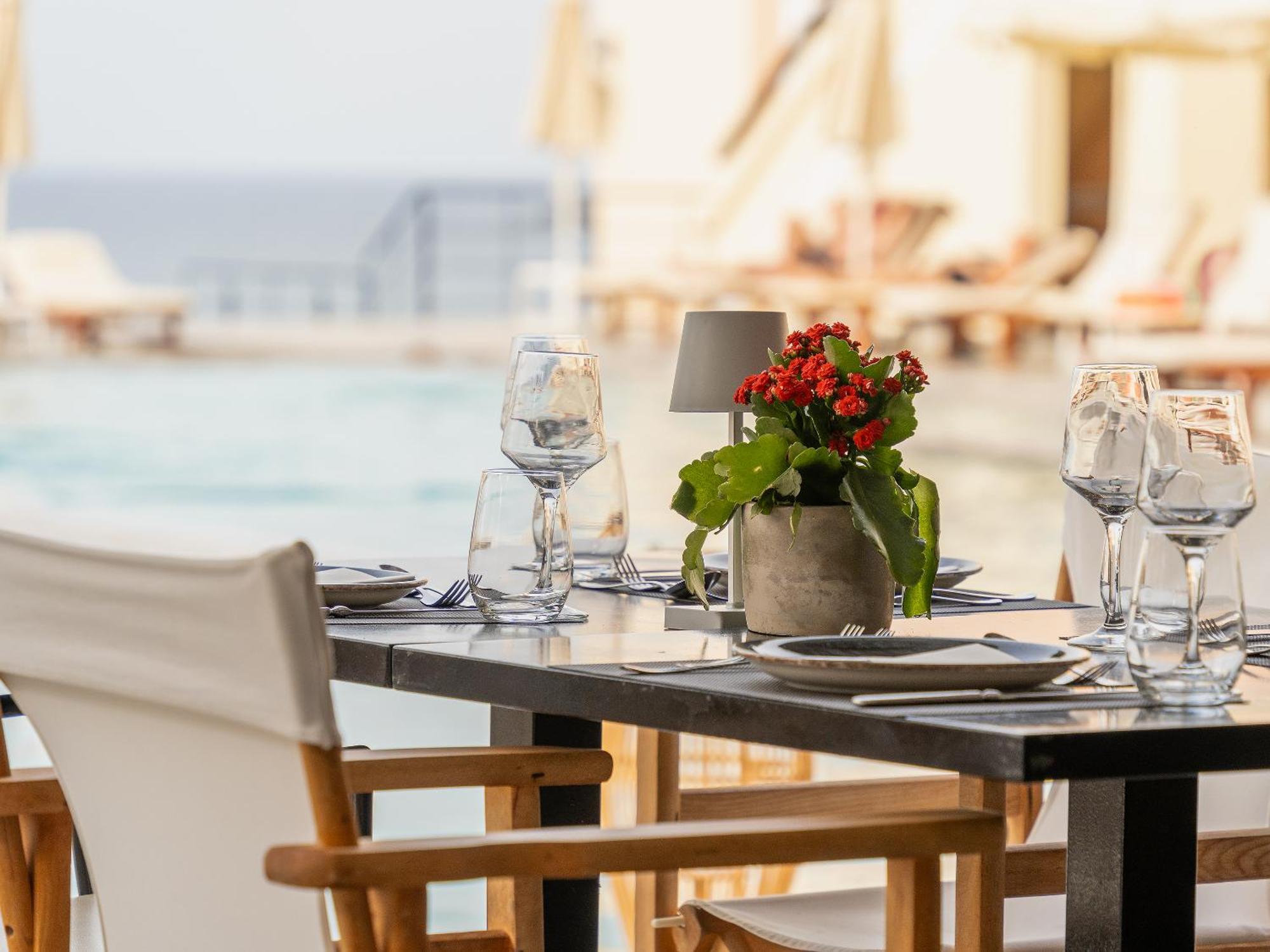 Grecotel Marine Palace & Aqua Park 罗希姆诺 外观 照片