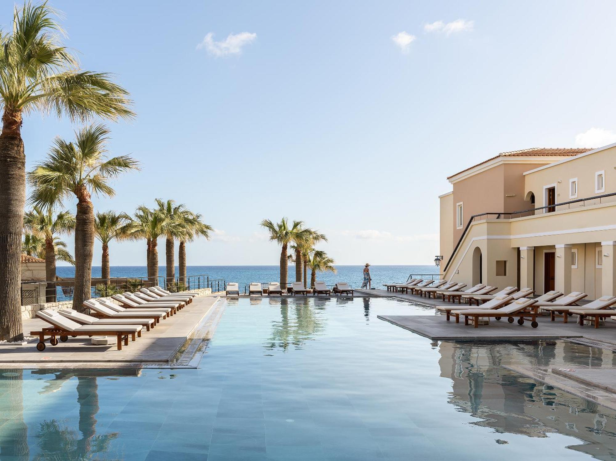 Grecotel Marine Palace & Aqua Park 罗希姆诺 外观 照片