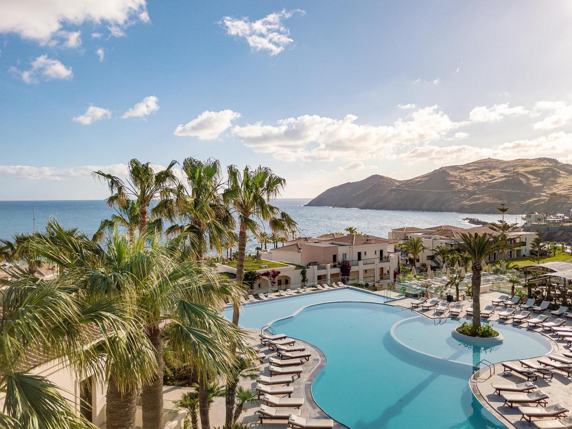 Grecotel Marine Palace & Aqua Park 罗希姆诺 外观 照片