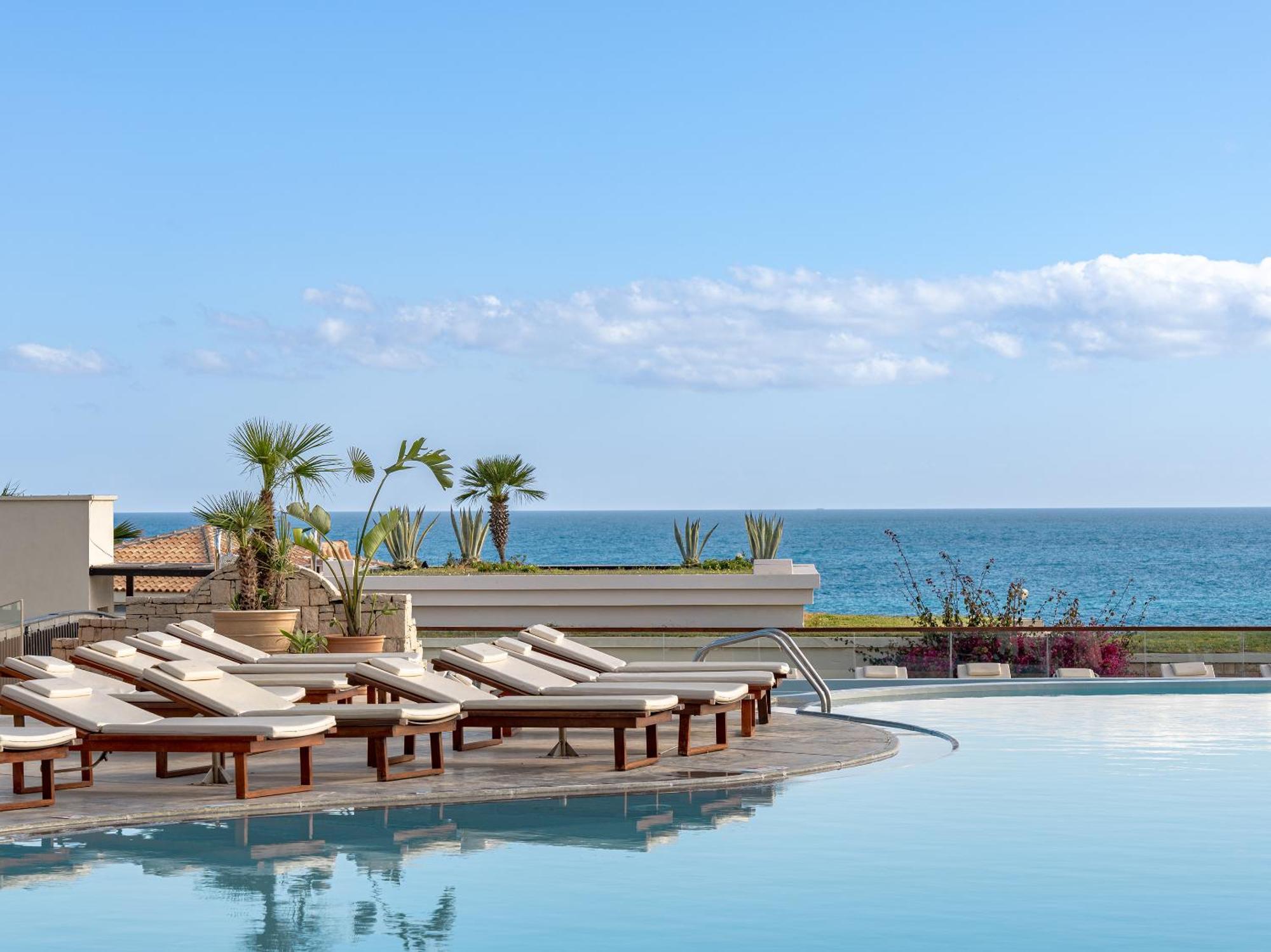 Grecotel Marine Palace & Aqua Park 罗希姆诺 外观 照片